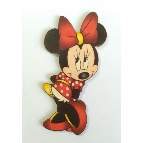 Minnie #11 εκτύπωση σε ξύλο Minnie #11 εκτύπωση σε ξύλο