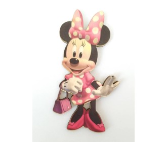 Minnie #13 εκτύπωση σε ξύλο Minnie #13 εκτύπωση σε ξύλο