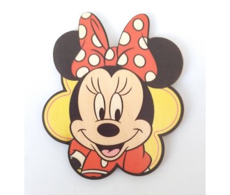 Minnie #14 εκτύπωση σε ξύλο Minnie #14 εκτύπωση σε ξύλο