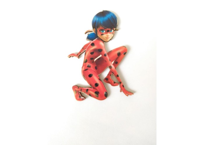 Ladybug #1 εκτύπωση σε ξύλο Ladybug #1 εκτύπωση σε ξύλο