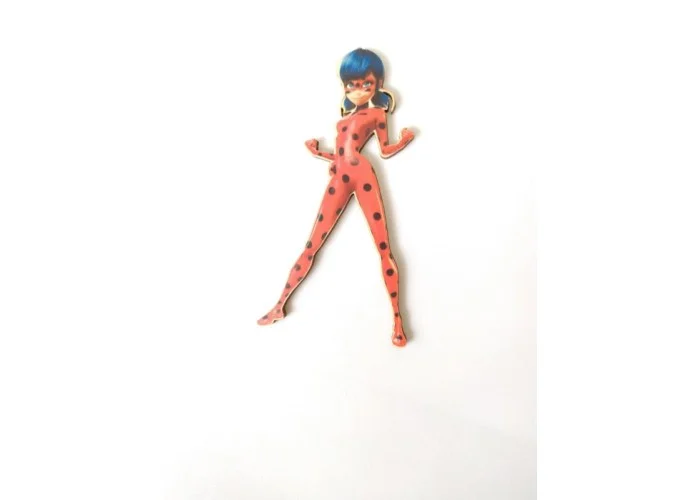 Ladybug #2 εκτύπωση σε ξύλο