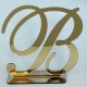 Plexiglass Gold Mirror Διακοσμητικό Μονόγραμμα