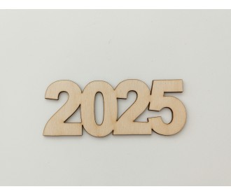 2026 Ξύλινο 12cm Κρεμαστό 2026 Ξύλινο 12cm Κρεμαστό