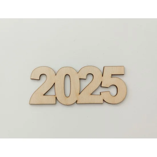 2026 Ξύλινο 12cm Κρεμαστό