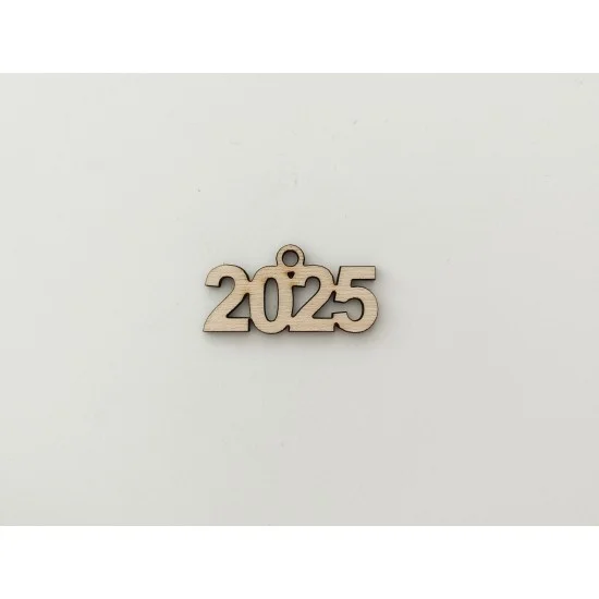 2026 Ξύλινο 4cm Κρεμαστό