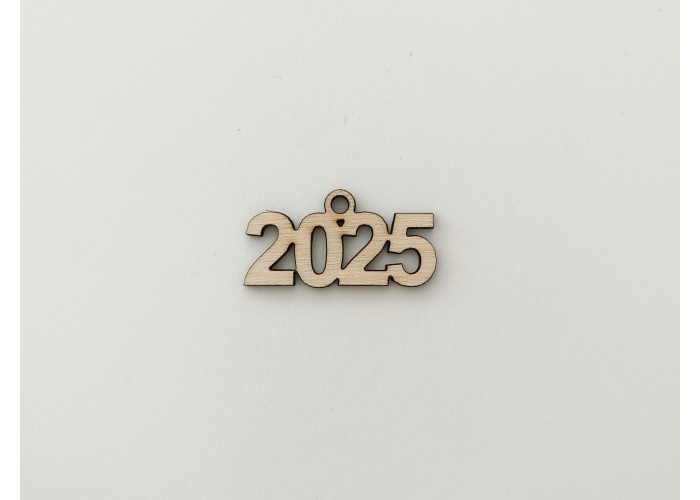 2026 Ξύλινο 4cm Κρεμαστό 2026 Ξύλινο 4cm Κρεμαστό