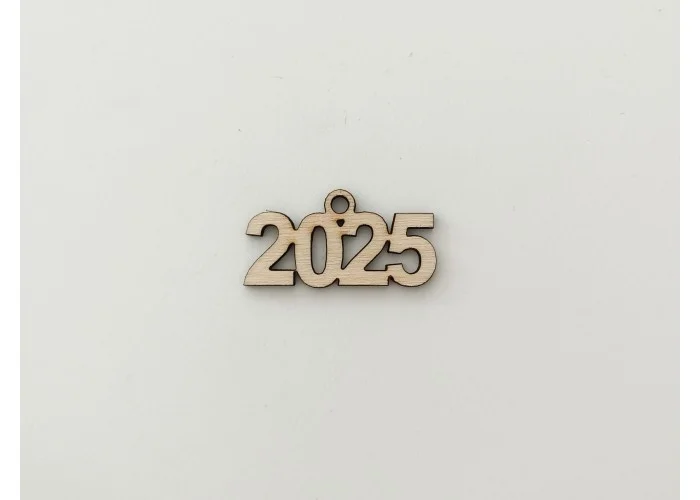 2026 Ξύλινο 4cm Κρεμαστό