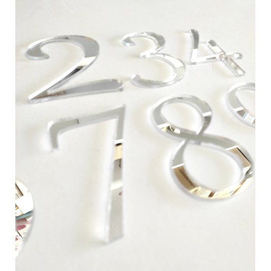 Plexiglass Mirror Αριθμοί Plexiglass Mirror Αριθμοί