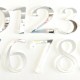 Plexiglass Mirror Αριθμοί Plexiglass Mirror Αριθμοί