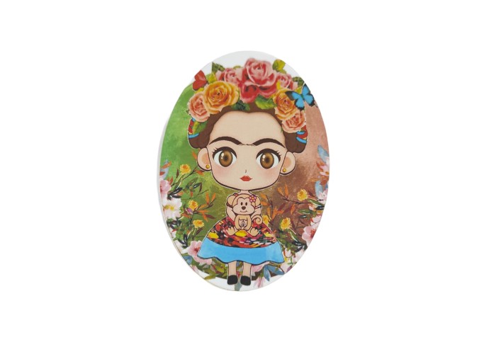 Frida Kahlo #7 εκτύπωση σε ξύλο 