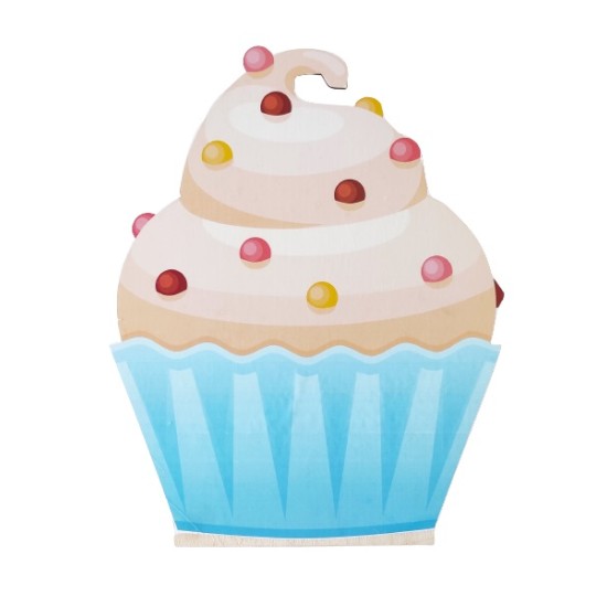 Cupcake #2 εκτύπωση σε ξύλο Cupcake #2 εκτύπωση σε ξύλο