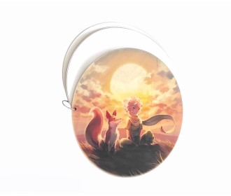 Βιβλίο Ευχών Μικρός Πρίγκιπας Με Έγχρωμη Εκτύπωση Σε Ξύλο 30cm 15φύλλα ( 30 Σελίδες) + Διακοσμητικό Όνομα + Κάνε Μια Ευχή