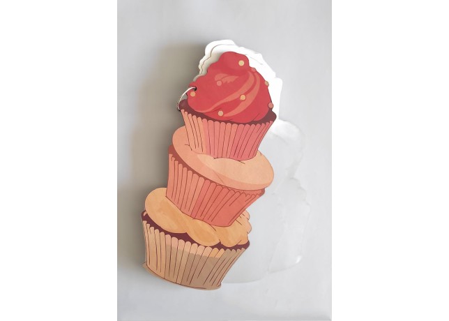 Βιβλίο Ευχών Cupcakes Με Έγχρωμη Εκτύπωση Σε Ξύλο 30cm 15φύλλα ( 30 Σελίδες) + Διακοσμητικό Όνομα + Κάνε Μια Ευχή Βιβλίο Ευχών Cupcakes Με Έγχρωμη Εκτύπωση Σε Ξύλο 30cm 15φύλλα ( 30 Σελίδες) + Διακοσμητικό Όνομα + Κάνε Μια Ευχή