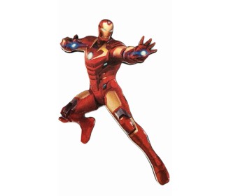 Ironman εκτύπωση σε ξύλο Ironman εκτύπωση σε ξύλο