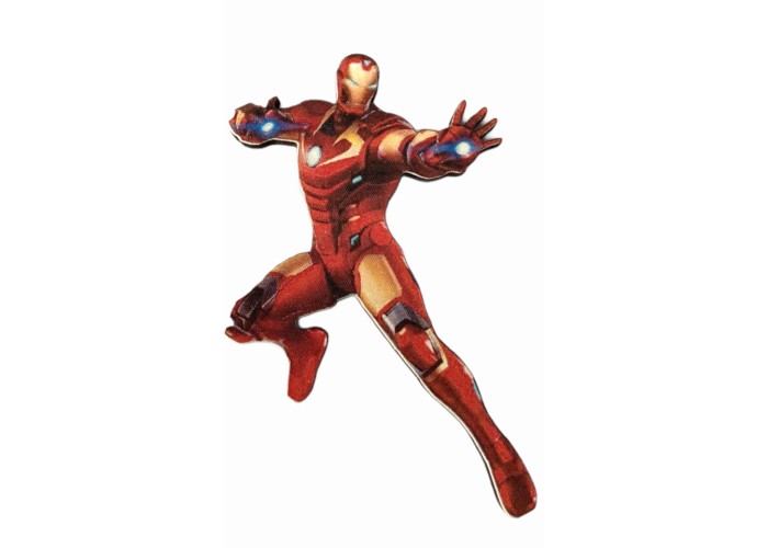 Ironman εκτύπωση σε ξύλο Ironman εκτύπωση σε ξύλο