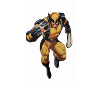 Wolverine εκτύπωση σε ξύλο Wolverine εκτύπωση σε ξύλο