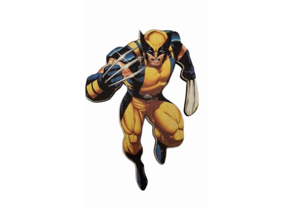 Wolverine εκτύπωση σε ξύλο Wolverine εκτύπωση σε ξύλο