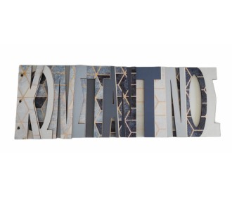 Βιβλίο Ευχών όνομα Κωνσταντίνος με Έγχρωμη Εκτύπωση Σε Ξύλο - Καλέστε για τιμή