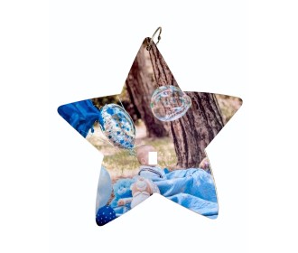 Βιβλίο Ευχών Με Έγχρωμη Εκτύπωση Σε Ξύλο 30cm 15φύλλα ( 30 Σελίδες) - Με Έγχρωμη Εκτύπωση Δική Σας Φωτογραφία #1