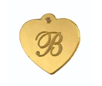 Καρδούλα Plexiglass με μονόγραμμα Καρδούλα Plexiglass με μονόγραμμα