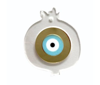 Γούρι ρόδι διάφανο και mirror plexiglass 8cm x 6.5cm Γούρι ρόδι διάφανο και mirror plexiglass 8cm x 6.5cm