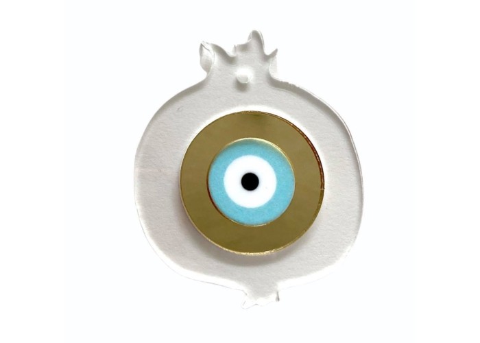 Γούρι ρόδι διάφανο και mirror plexiglass 8cm x 6.5cm Γούρι ρόδι διάφανο και mirror plexiglass 8cm x 6.5cm