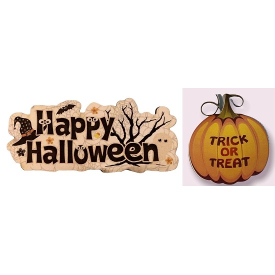 Ξύλινα διακοσμητικά Halloween 8εκ με μαγνητάκι 20τεμ ( 10τεμ ανά σχέδιο ) Ξύλινα διακοσμητικά Halloween 8εκ με μαγνητάκι 20τεμ ( 10τεμ ανά σχέδιο )