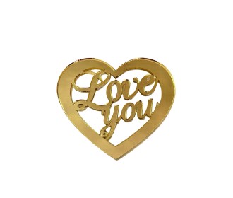 Καρδιά Plexiglas love you Καρδιά Plexiglas love you