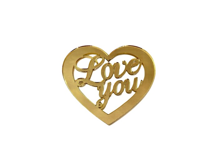 Καρδιά Plexiglas love you Καρδιά Plexiglas love you