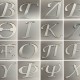 Plexiglass Γράμματα Κεφαλαία #2