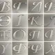 Plexiglass Γράμματα Κεφαλαία #2