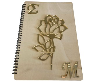Βιβλίο ευχών με ξύλινα εξώφυλλα 30x20cm 20φύλλα ( 40 σελίδες) ιβουάρ με μονογράμματα plexiglass Βιβλίο ευχών με ξύλινα εξώφυλλα 30x20cm 20φύλλα ( 40 σελίδες) ιβουάρ με μονογράμματα plexiglass