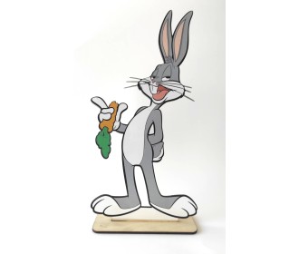 Bugs Bunny εκτύπωση σε ξύλο Bugs Bunny εκτύπωση σε ξύλο