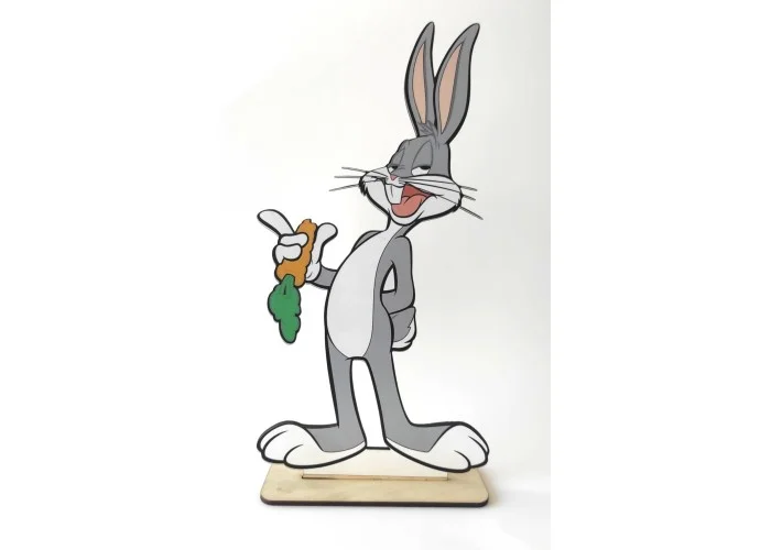 Bugs Bunny εκτύπωση σε ξύλο