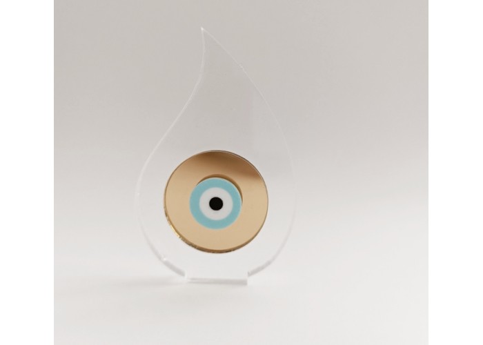Plexiglass Γούρι Σταγόνα 10cm, Πάχος 1cm Plexiglass Γούρι Σταγόνα 10cm, Πάχος 1cm