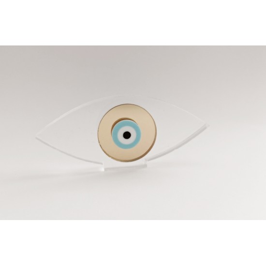 Plexiglass Γούρι Μάτι 12cm, Πάχος 1cm Plexiglass Γούρι Μάτι 12cm, Πάχος 1cm