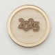 Γούρι από ξύλο και Plexiglass 2025 #3 Γούρι από ξύλο και Plexiglass 2025 #3