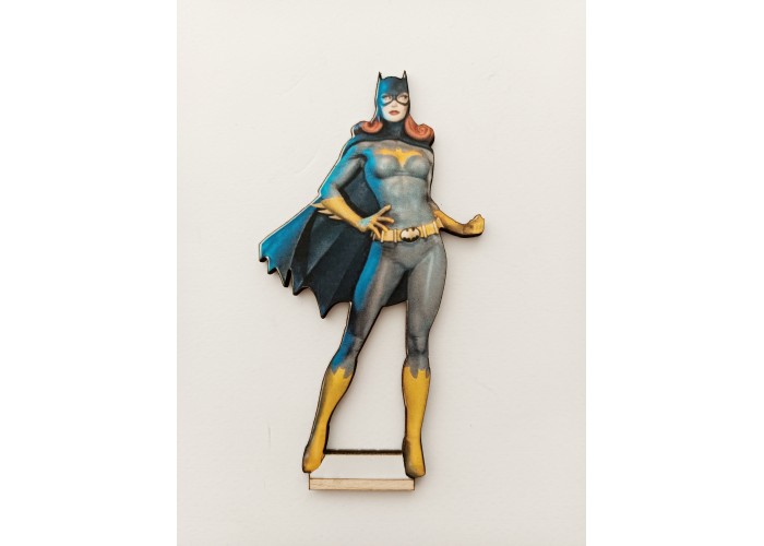 Catwoman εκτύπωση σε ξύλο Catwoman εκτύπωση σε ξύλο