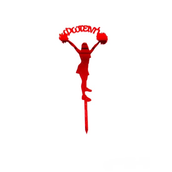 Cake Topper Μαζορέτα 15εκ. Cake Topper Μαζορέτα 15εκ.