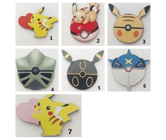 Pokemon - Πίκατσου  εκτύπωση σε ξύλο Pokemon - Πίκατσου  εκτύπωση σε ξύλο