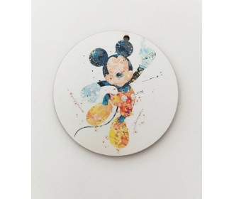 Ξύλινο διακοσμητικό Mickey Ξύλινο διακοσμητικό Mickey