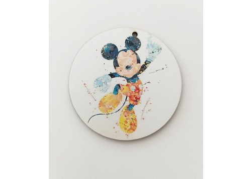 Ξύλινο διακοσμητικό Mickey