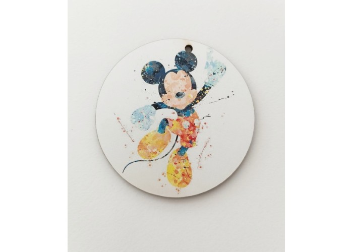 Ξύλινο διακοσμητικό Mickey Ξύλινο διακοσμητικό Mickey