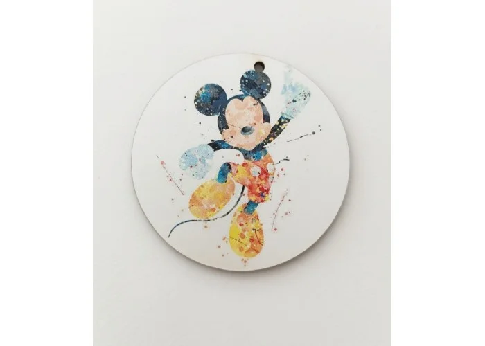Ξύλινο διακοσμητικό Mickey