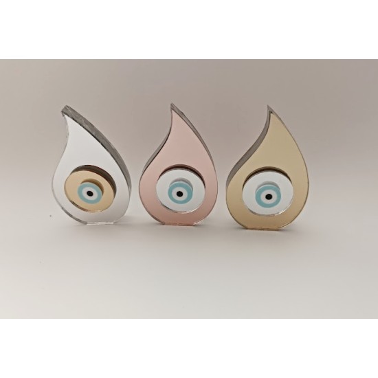 Plexiglass Γούρι Σταγόνα 10cm, Πάχος 1cm #2 Plexiglass Γούρι Σταγόνα 10cm, Πάχος 1cm #2