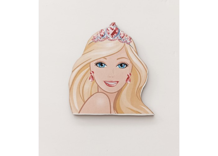 Ξύλινο διακοσμητικό με έγχρωμη εκτύπωση Barbie #1 Ξύλινο διακοσμητικό με έγχρωμη εκτύπωση Barbie #1