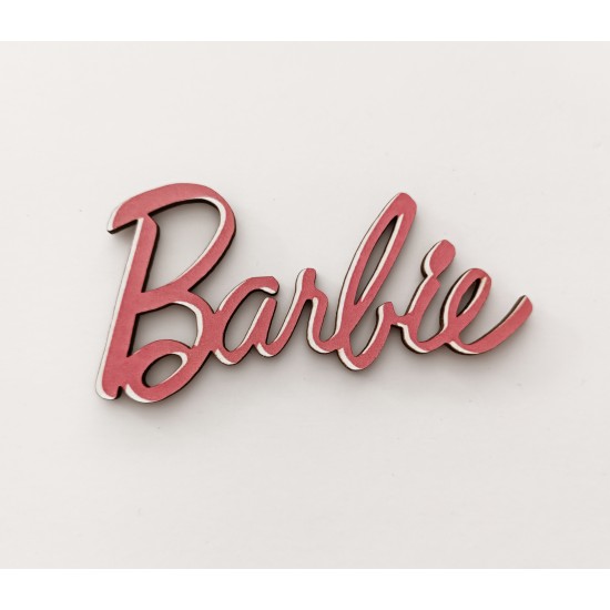 Ξύλινο διακοσμητικό με έγχρωμη εκτύπωση Barbie #5 Ξύλινο διακοσμητικό με έγχρωμη εκτύπωση Barbie #5