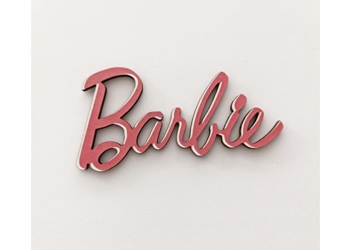Ξύλινο διακοσμητικό με έγχρωμη εκτύπωση Barbie #5 Ξύλινο διακοσμητικό με έγχρωμη εκτύπωση Barbie #5