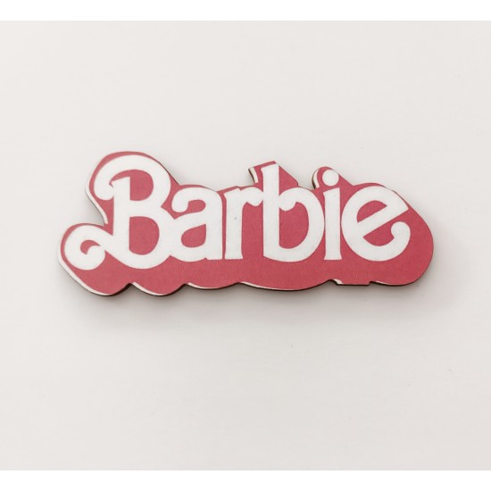 Ξύλινο διακοσμητικό με έγχρωμη εκτύπωση Barbie #6 Ξύλινο διακοσμητικό με έγχρωμη εκτύπωση Barbie #6