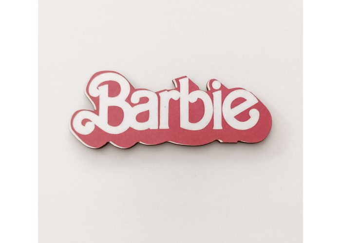 Ξύλινο διακοσμητικό με έγχρωμη εκτύπωση Barbie #6 Ξύλινο διακοσμητικό με έγχρωμη εκτύπωση Barbie #6